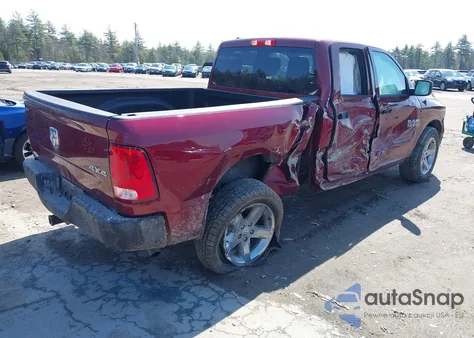 2018 Ram 1500 Express 4X4 6'4 Box from USA, damaged, VIN 1C6RR7FGXJS265225